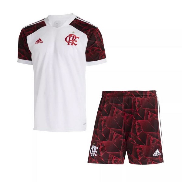 Camiseta Flamengo Niño 2nd 2021-2022 Blanco